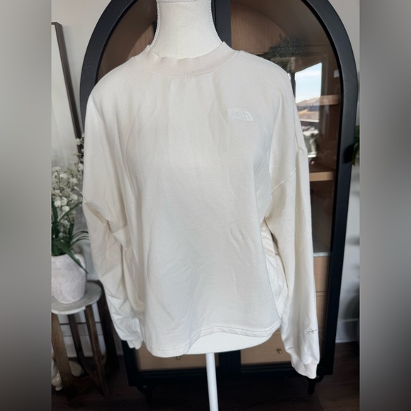 The North Face Tops - The North Face Cream XL Sweatshirt